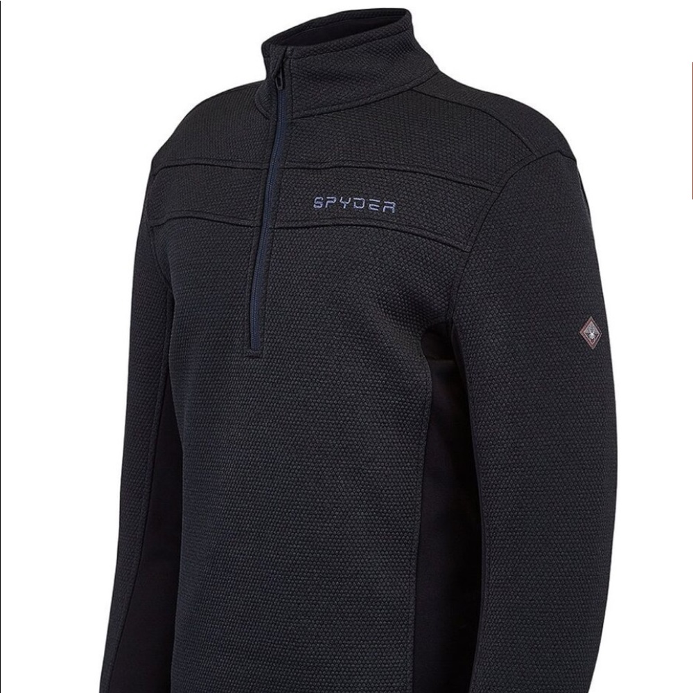 NWT SPYDER Half Zip Fleece Jacket